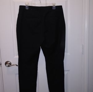 black ankle curvy dress pants
